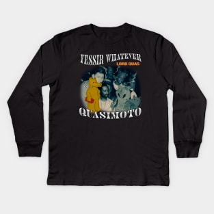 Quasimoto Kids Long Sleeve T-Shirt